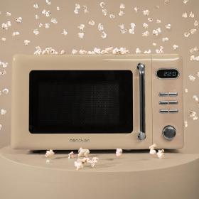 Microondas 20l con grill ProClean 5110 Retro Beige