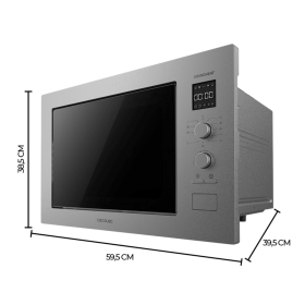 Microondas encrastable GrandHeat 2550 Built-In Steel