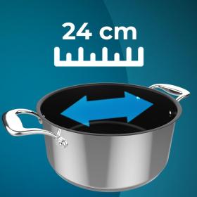 Olla Polka Classy 24 Pot Steel