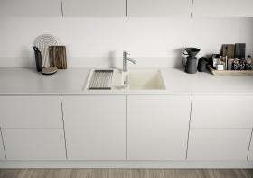 Blanco ADIRA 45 S SILGRANIT blanco suave