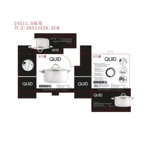 CACEROLA 24CM C/T INOX OTTAWA QD