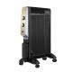 Radiador de mica abrigo 1500w 3elem negr oro 2pot antivuelco luz ind term reg