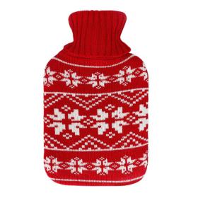 Bolsa agua caliente mimo 1 7 forro rojo navidad 20x32x4 cm flexible y agradable al tacto