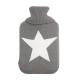 Bolsa agua caliente mimo 1 7 forro bla gris estrel la 20x32x4cm flexible agradable al tacto