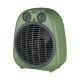 Termoventilador fogata 2000w verde gris 2pot 3fun termostato reg seguro asa 24x20 5x13cm