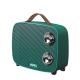 Termoventilador ceramico ptc 1500w verde cromo 3fun termost reg seg antivuel 21x23x13 6
