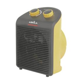 Termoventilador elect croacia 2000w amarillo neg 2pot 3fun termost reg antiv 26x20x14cm