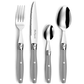SET 24 CUBIERTOS COMPTOIR GRIS LOU LAGUI