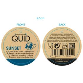 CUBIERTOS DE SERVIR AZUL PS SUNSET QD