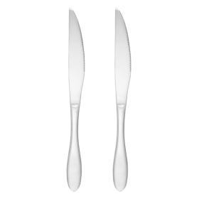 SET 2 CUCHILLOS MESA INOX BREST QD