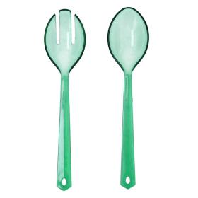 CUBIERTOS SERVIR PS VERDE IRIS QD