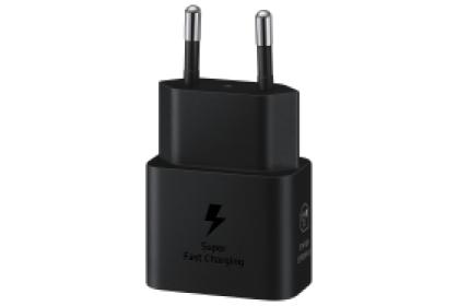SAMSUNG POWER WALL CHARGER 25W USB-C BLACK EP-T2510NBEGEU