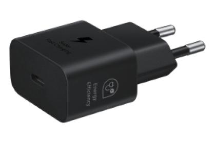 SAMSUNG POWER WALL CHARGER 25W USB-C BLACK EP-T2510NBEGEU