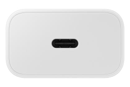 SAMSUNG POWER WALL CHARGER 25W USB-C WHITE + CABLE USB-C TO USB-C WHITE EP-T2510XWEGEU