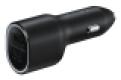 SAMSUNG POWER CAR CHARGER DUAL USB-C 25W + USB 15W BLACK EP-L4020NBEGEU
