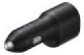SAMSUNG POWER CAR CHARGER DUAL USB-C 25W + USB 15W BLACK EP-L4020NBEGEU