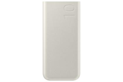 SAMSUNG POWER BANK 10.000MAH 25W MAX DUALPORT 2XUSB-C  BEIGE EB-P3400XUEGEU
