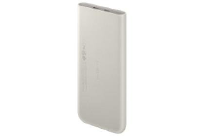 SAMSUNG POWER BANK 10.000MAH 25W MAX DUALPORT 2XUSB-C  BEIGE EB-P3400XUEGEU