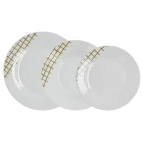 VAJILLA 18 P EPP VERDE KANSAS QD