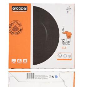 VAJILLA 12 PCS NEGRA ZELIE ARCOPAL