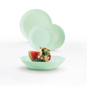 VAJILLA 12 PCS DIWALI PARADISE VERDE LUM