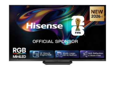 Serie ur8 rgb miniled hisense tv