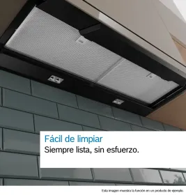 Bosch DBB97DP60 - Campana Decorativa Integrable de 90 Cm con Control Placa-Campana y Extracción de 699 m³/h