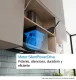 Bosch DBB97DP60 - Campana Decorativa Integrable de 90 Cm con Control Placa-Campana y Extracción de 699 m³/h
