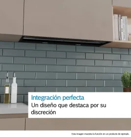 Bosch DBB97DP60 - Campana Decorativa Integrable de 90 Cm con Control Placa-Campana y Extracción de 699 m³/h