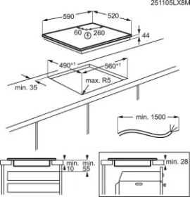 Electrolux 459984329 251105lx8m ti64ib30fb cs zoom