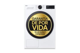 LG RHX5010TLB - Secadora Bomba de Calor DUAL Inverter 10 Kg Secado Dual EcoHybrid Clase C Blanca
