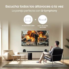 Samsung TQ55LS03HAUXXC - Televisor QLED The Frame 55" 4K UHD Smart TV Tizen Negro