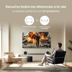 Samsung TQ65LS03HAUXXC - Televisor QLED The Frame 65" 4K UHD Smart TV Tizen Negro