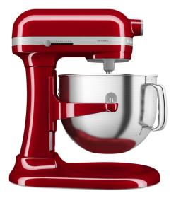 KitchenAid 5KSM70SHXEER - Batidora Amasadora Artisan con Bol Elevable 6,6 Litros 11 Velocidades Rojo Imperial