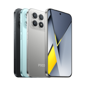 Poco F8 Pro 5G - Smartphone de 512 GB, 12 GB RAM, Pantalla 6.59" AMOLED 120Hz, 6210 mAh, Plata Titanio
