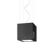 Elica PRF0214982 - Campana de Techo Suspendida Thekub 32 Cm Filtrante Clase A+ Negro Mate