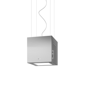 Elica PRF0214981 - Campana de Techo Suspendida Thekub 32 Cm Filtrante Clase A+ Inox