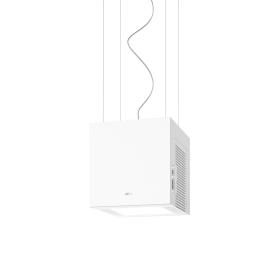 Elica PRF0214983 - Campana de Techo Suspendida Thekub 32 Cm Filtrante Clase A+ Blanca