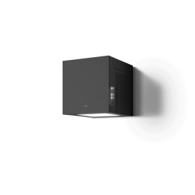 Elica PRF0214976 - Campana de Pared Thekub 32 Cm 710 m³/h Clase A+ Negro Mate