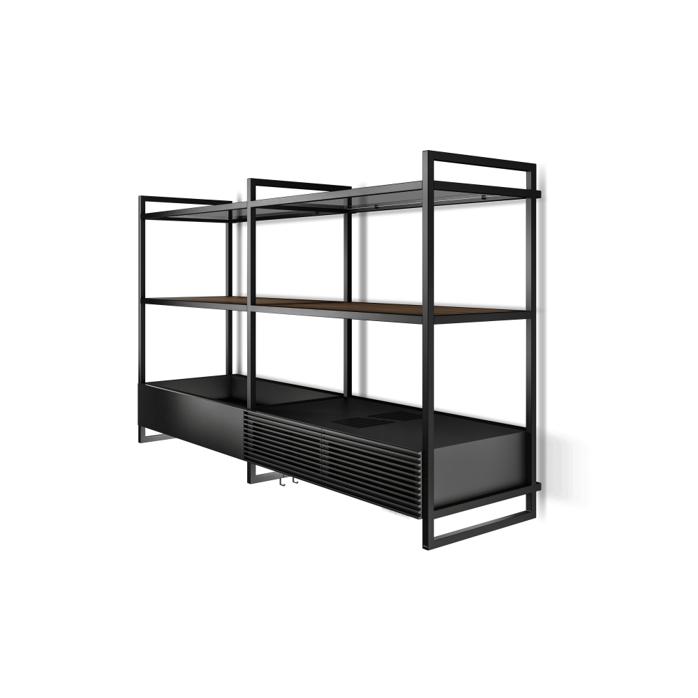 Elica PRF0166703B - Campana de Pared Open Suite 80 Cm Filtrante 500 m³/h Negro Mate