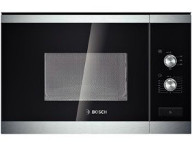 Microondas Bosch *DISCONTINUADO* HMT72M654 Integrable Cristal Negro Acero Inox 20 Litros