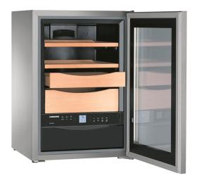 Liebherr ZKES 453 - Cava de puros 39L Filtro Carbón Activo Madera Cedro