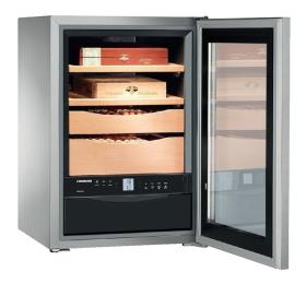 Liebherr ZKES 453 - Cava de puros 39L Filtro Carbón Activo Madera Cedro