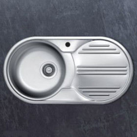 FREGADERO FRANKE RAMBLA 611K RAX 611 K, INOX, 1 CUBETA + ESCURRIDOR DERECHA ( PACK 5 UNIDADES ) PREC