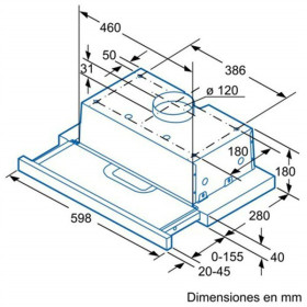 Campana Telescópica Balay 3BT730BP