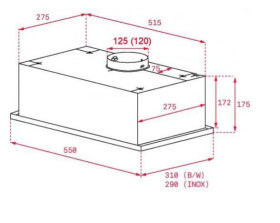 Teka 40446752 - Grupo Filtrante GFG 2 55 Cm Cristal Negro