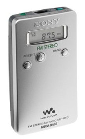 Radio Digital Sony SRFM607 Silver