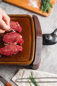 Jata GR559 - Plancha de Asar Terracota Artesanal 460x280mm 1600W