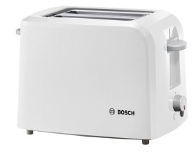 Bosch TAT3A011 - Tostador Compacto 2 Ranuras CompactClass Blanco