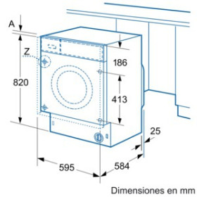 Siemens WK12D321EE - Lavadora con Función Secado Integrable 7 Kg Clase B